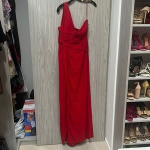 Red Valentino evening gown